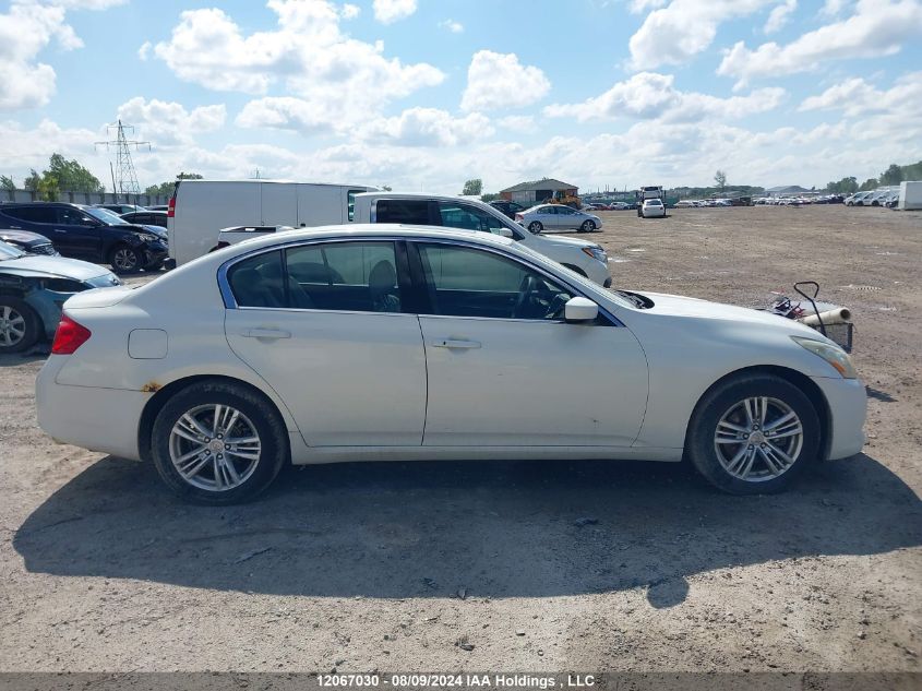2010 Infiniti G37X VIN: JN1CV6AR9AM456784 Lot: 12067030