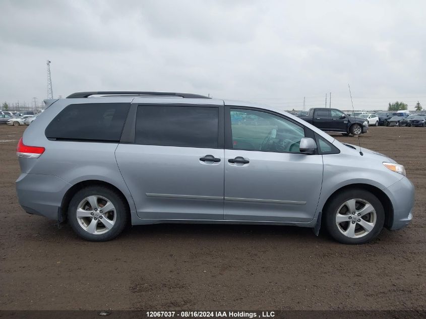 2011 Toyota Sienna VIN: 5TDZK3DC1BS042670 Lot: 12067037