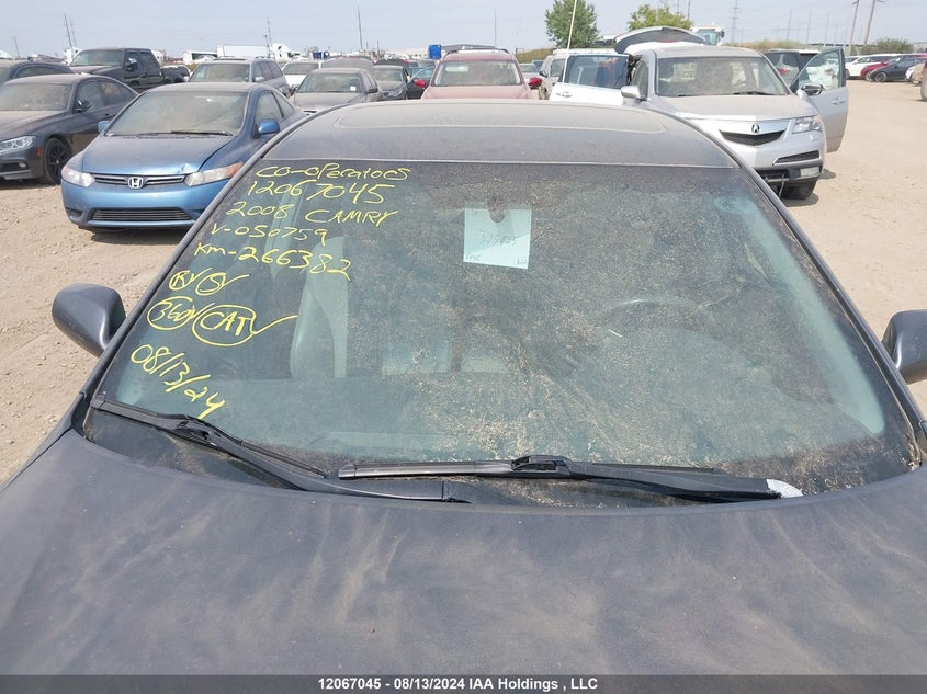 2008 Toyota Camry Hybrid VIN: 4T1BB46K88U050759 Lot: 12067045