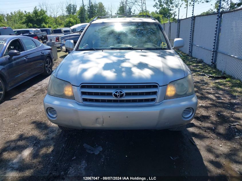 2003 Toyota Highlander VIN: JTEHD21A630018917 Lot: 12067047