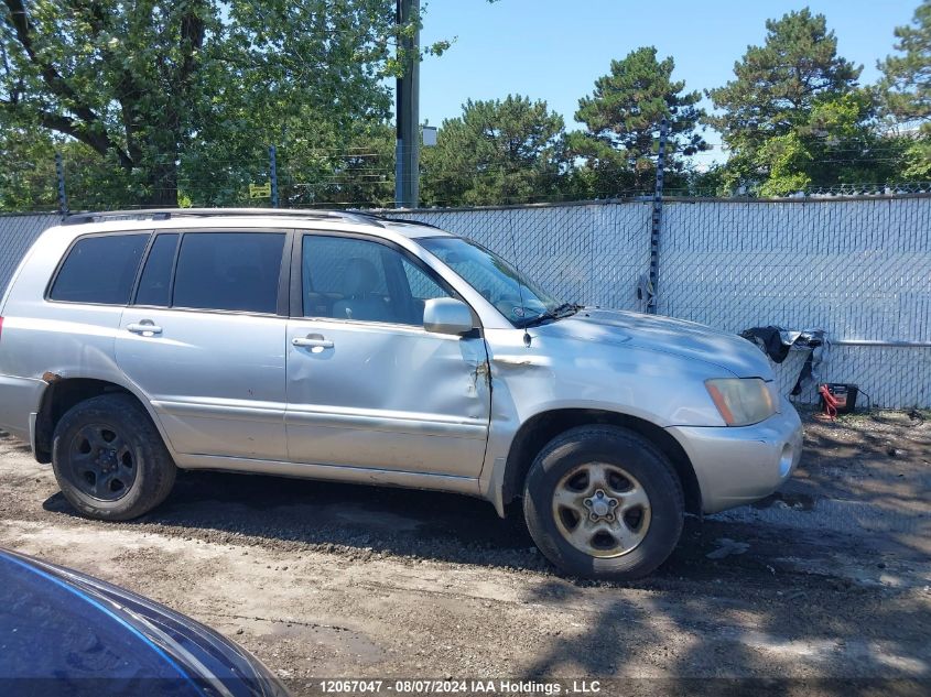 2003 Toyota Highlander VIN: JTEHD21A630018917 Lot: 12067047