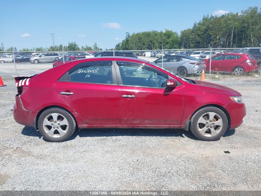 2010 Kia Forte VIN: KNAFU4A21A5245588 Lot: 12067055