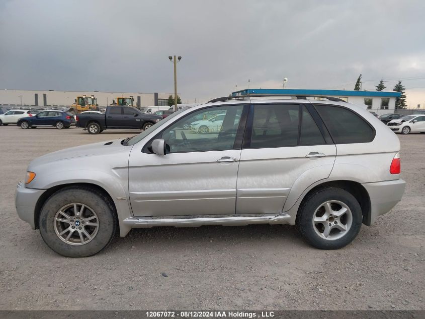 2003 BMW X5 4.4I VIN: 5UXFB33573LH46124 Lot: 12067072