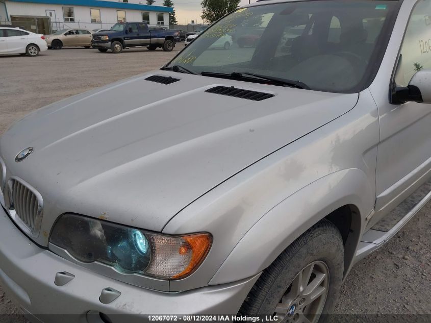 2003 BMW X5 4.4I VIN: 5UXFB33573LH46124 Lot: 12067072