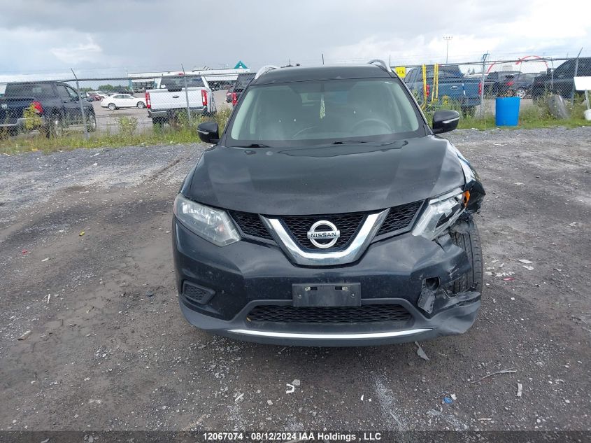 2015 Nissan Rogue VIN: 5N1AT2MTXFC754473 Lot: 12067074