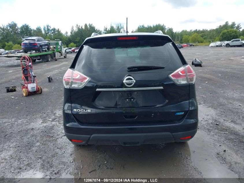 2015 Nissan Rogue VIN: 5N1AT2MTXFC754473 Lot: 12067074