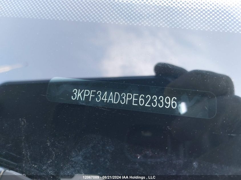 2023 Kia Forte Ex/Ex+/Ex Premium VIN: 3KPF34AD3PE623396 Lot: 12067089