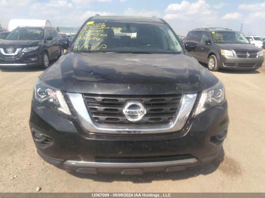 2018 Nissan Pathfinder S/Sv/Sl/Platinum VIN: 5N1DR2MM5JC639180 Lot: 12067099