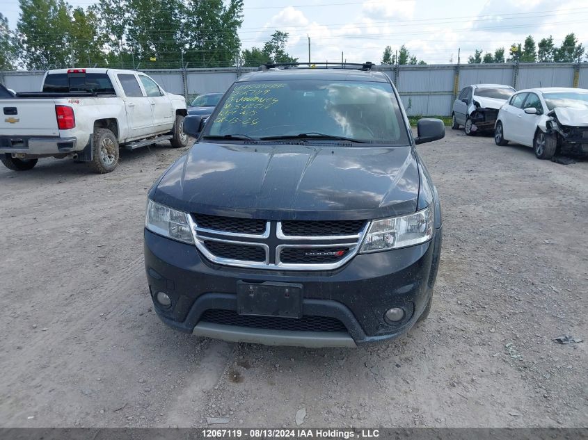 2013 Dodge Journey Sxt VIN: 3C4PDCCG6DT542614 Lot: 12067119