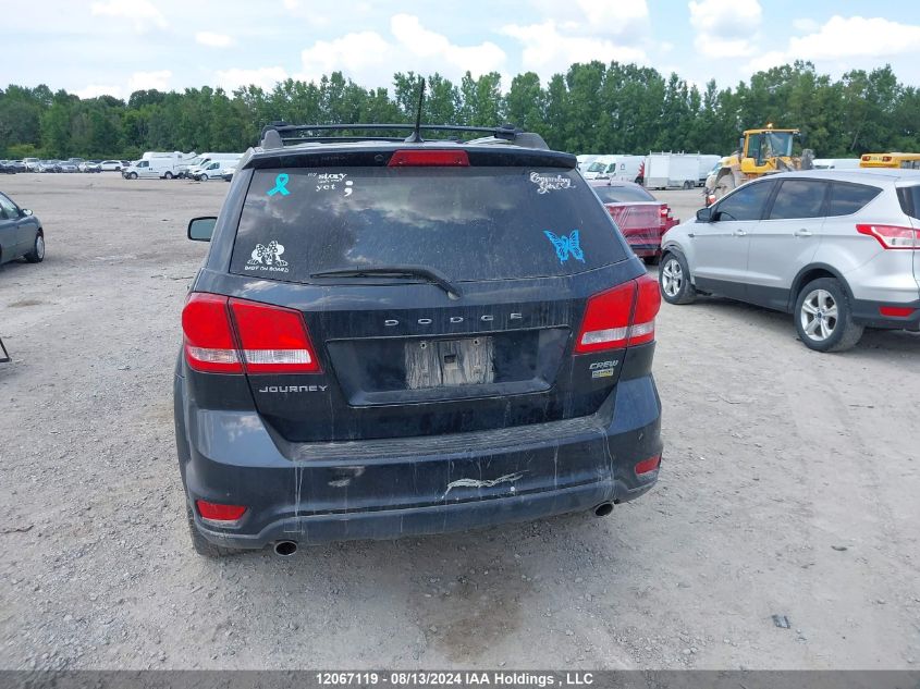 2013 Dodge Journey Sxt VIN: 3C4PDCCG6DT542614 Lot: 12067119