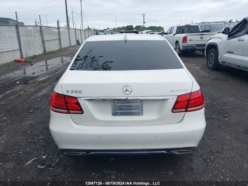 2014 Mercedes-Benz E-Class VIN: WDDHF9HB0EA894116 Lot: 12067126