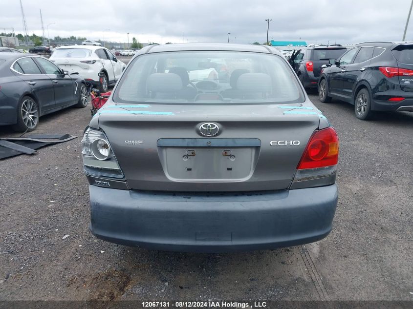2003 Toyota Echo VIN: JTDBT123730313631 Lot: 12067131