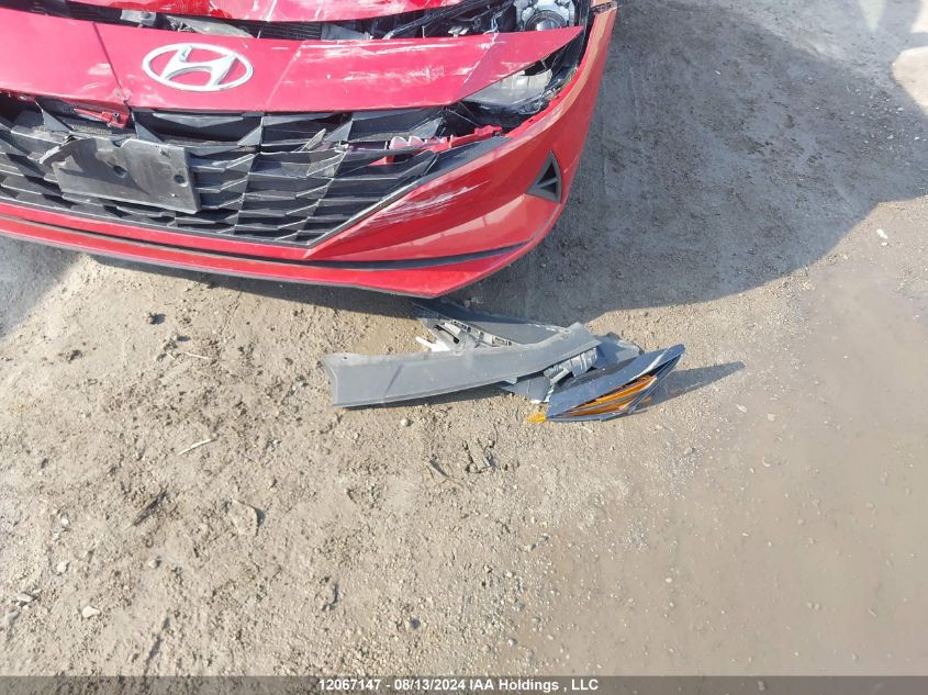 2022 Hyundai Elantra Sel VIN: KMHLM4AG1NU354822 Lot: 12067147