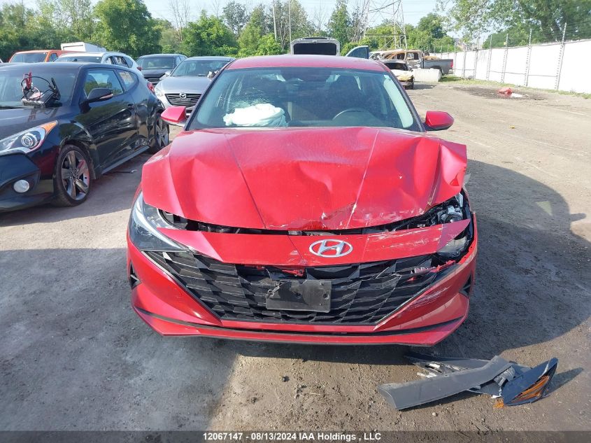 2022 Hyundai Elantra Sel VIN: KMHLM4AG1NU354822 Lot: 12067147