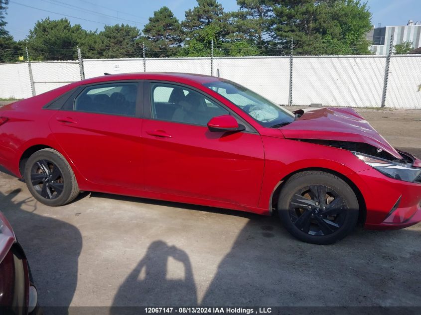 2022 Hyundai Elantra Sel VIN: KMHLM4AG1NU354822 Lot: 12067147