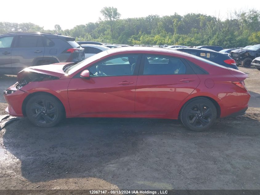 2022 Hyundai Elantra Sel VIN: KMHLM4AG1NU354822 Lot: 12067147