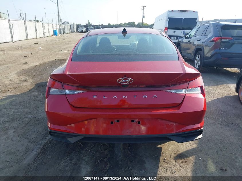 2022 Hyundai Elantra Sel VIN: KMHLM4AG1NU354822 Lot: 12067147