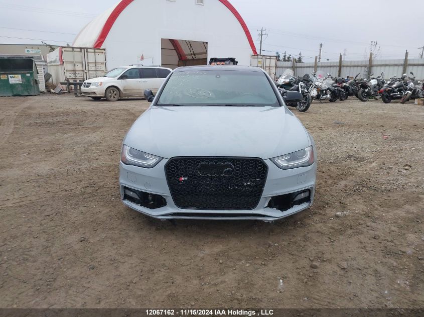 2013 Audi S4 VIN: WAUBGCFL5DA156894 Lot: 12067162