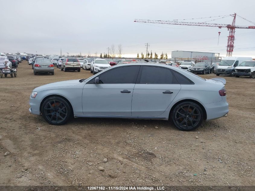 2013 Audi S4 VIN: WAUBGCFL5DA156894 Lot: 12067162