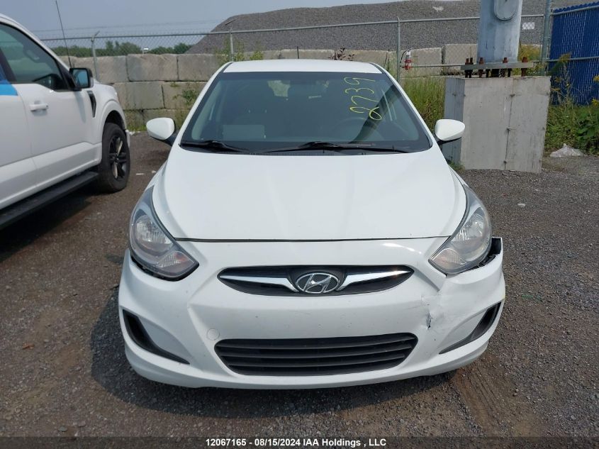 2014 Hyundai Accent Gls/Gs VIN: KMHCT5AE9EU153984 Lot: 12067165