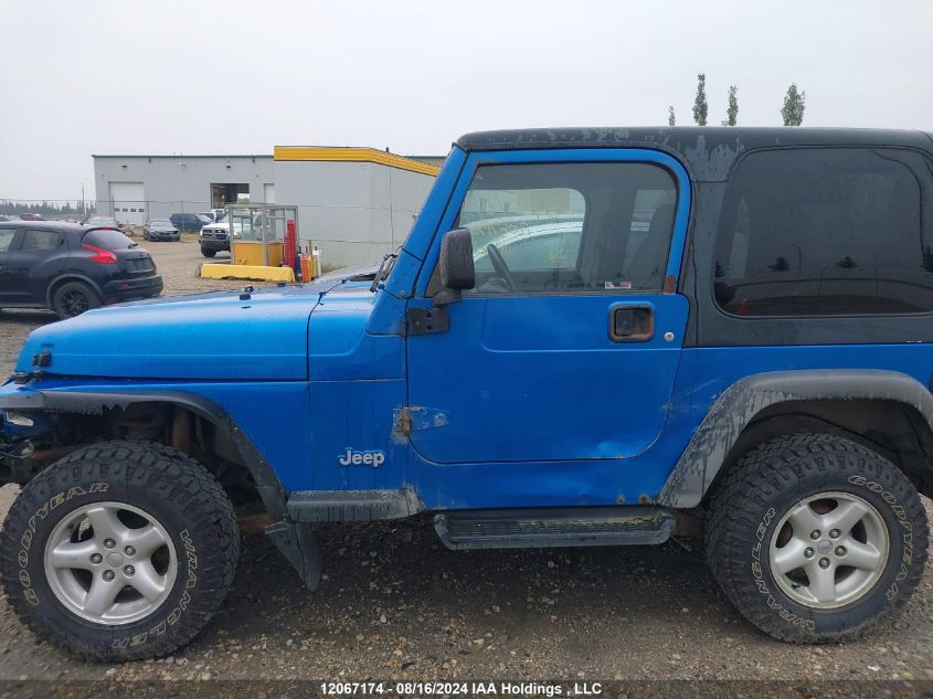 2003 Jeep Tj VIN: 1J4FA49S73P337449 Lot: 12067174