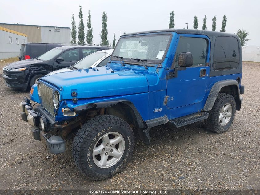 2003 Jeep Tj VIN: 1J4FA49S73P337449 Lot: 12067174