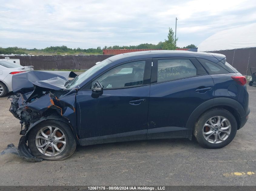 2021 Mazda Cx-3 VIN: JM1DKFC78M1514766 Lot: 12067175