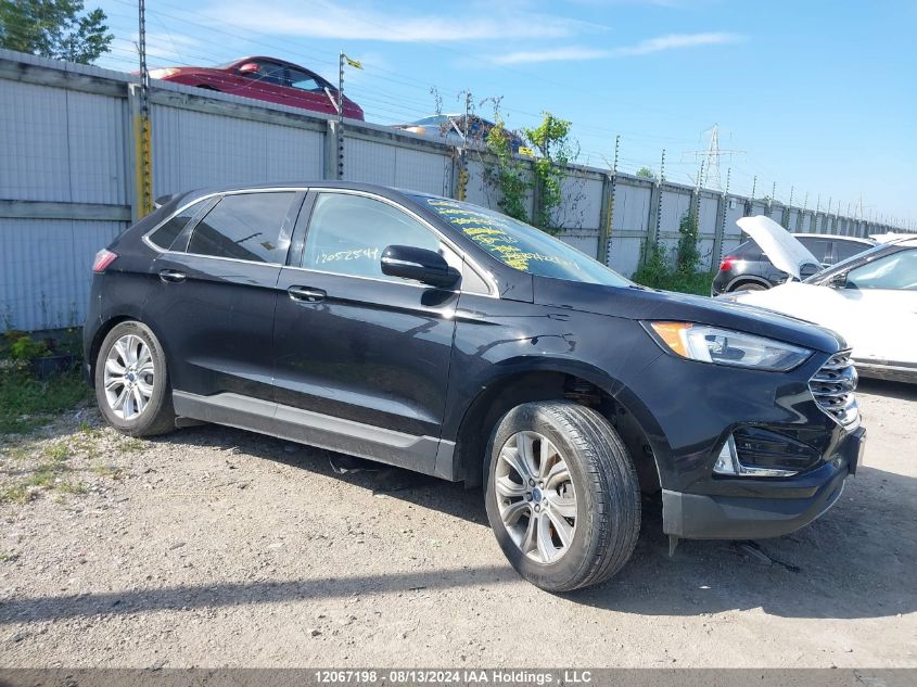 2020 Ford Edge Titanium VIN: 2FMPK4K94LBA20861 Lot: 12067198