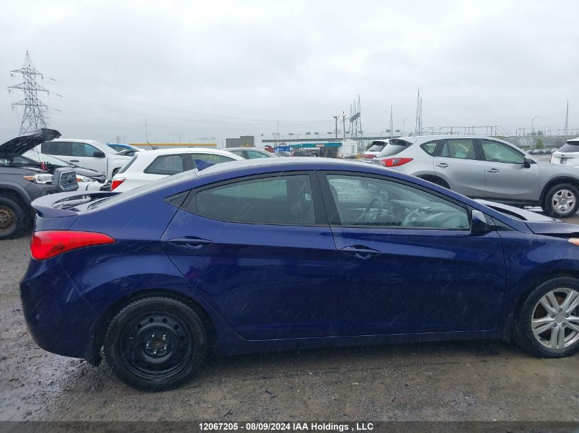 2013 Hyundai Elantra VIN: 5NPDH4AE9DH183273 Lot: 12067205