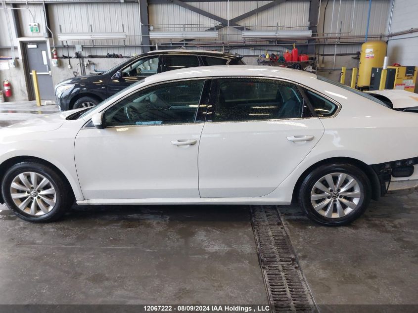 2015 Volkswagen Passat VIN: 1VWAS7A35FC112958 Lot: 12067222