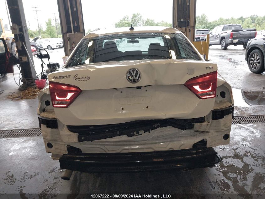 2015 Volkswagen Passat VIN: 1VWAS7A35FC112958 Lot: 12067222