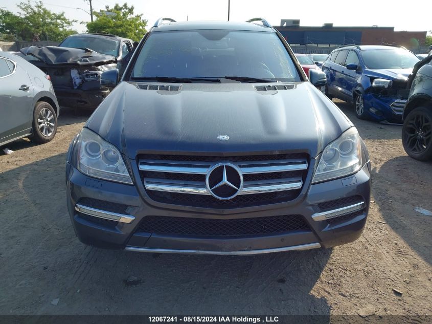 2011 Mercedes-Benz Gl 450 4Matic VIN: 4JGBF7BE9BA693250 Lot: 12067241