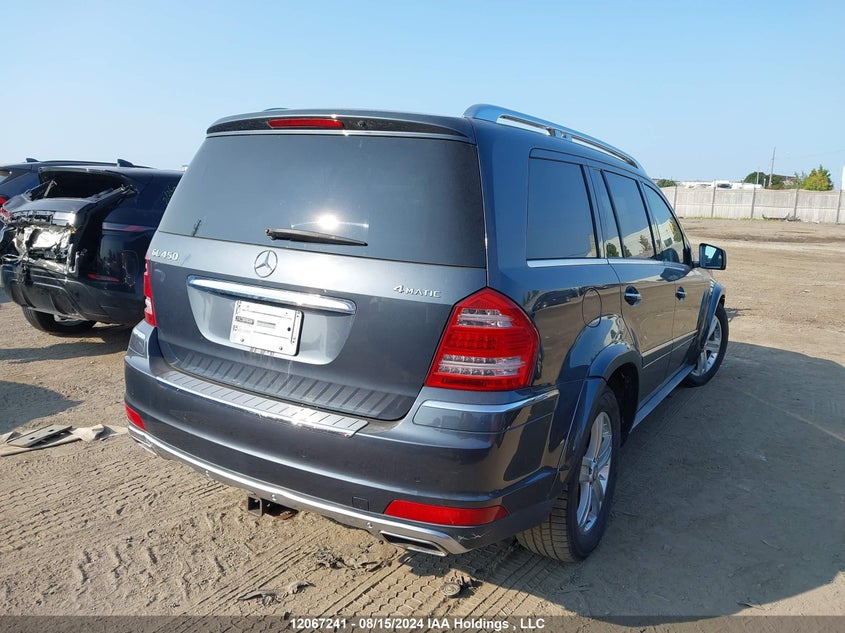 2011 Mercedes-Benz Gl 450 4Matic VIN: 4JGBF7BE9BA693250 Lot: 12067241