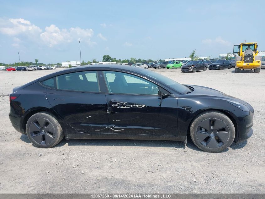 LRW3E1FAXPC899606 2023 Tesla Model 3