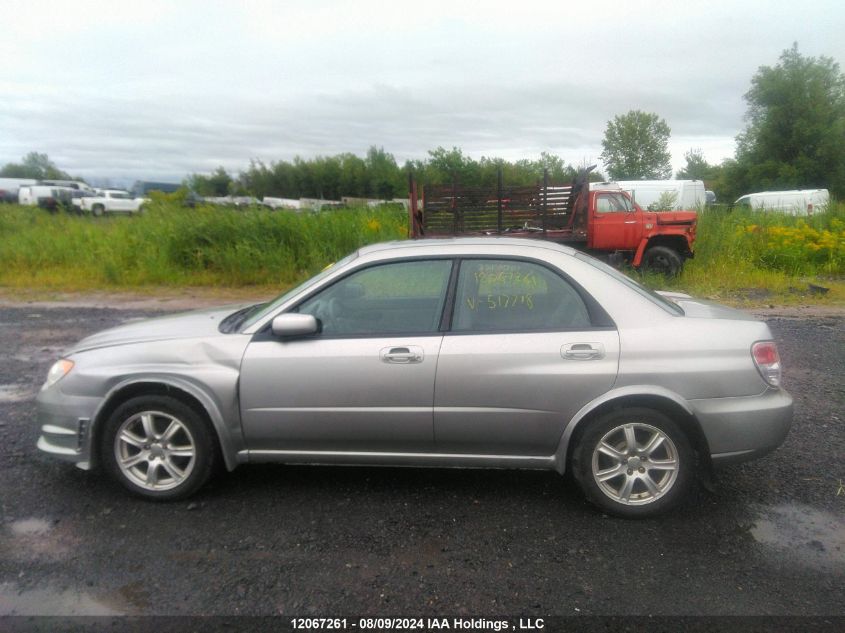 2007 Subaru Impreza 2.5I VIN: JF1GD61687H517718 Lot: 12067261