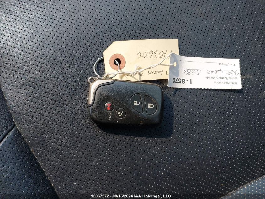 2007 Lexus Es 350 350 VIN: JTHBJ46G172127032 Lot: 12067272