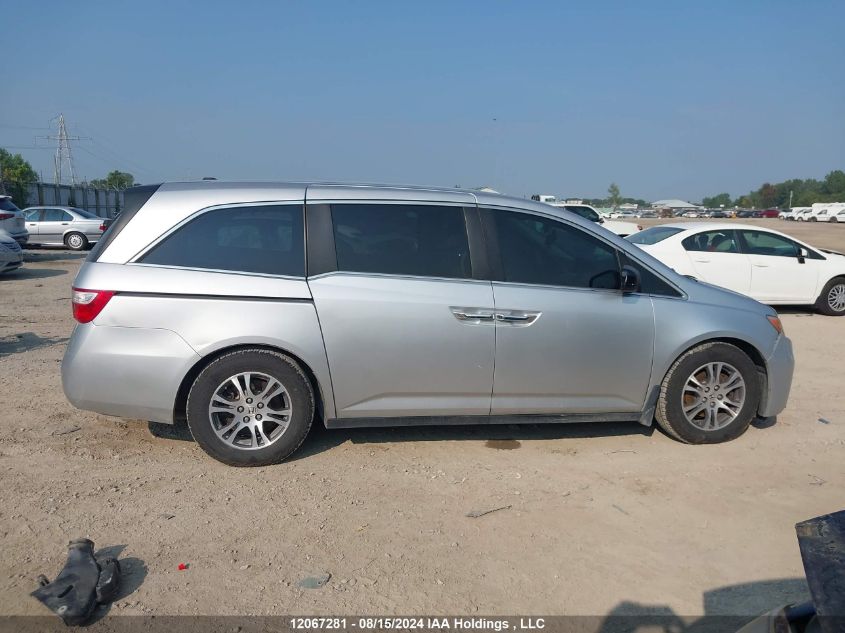 2011 Honda Odyssey VIN: 5FNRL5H67BB505266 Lot: 12067281