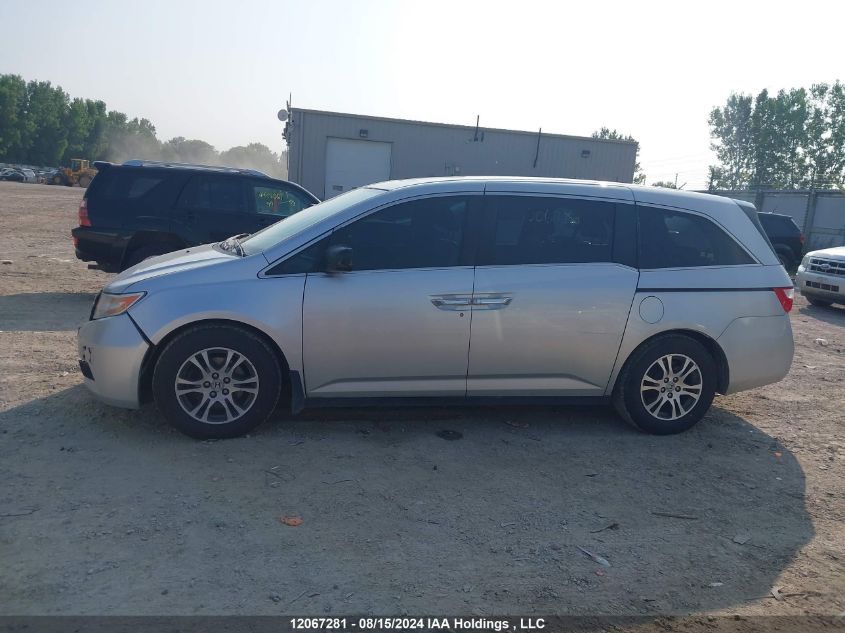 2011 Honda Odyssey VIN: 5FNRL5H67BB505266 Lot: 12067281