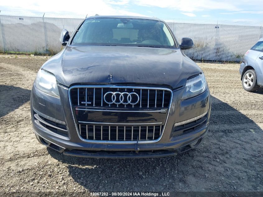 2013 Audi Q7 VIN: WA1VGCFE6DD008781 Lot: 12067282