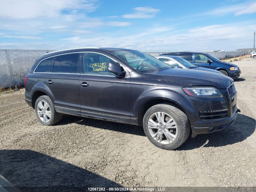 2013 Audi Q7 VIN: WA1VGCFE6DD008781 Lot: 12067282