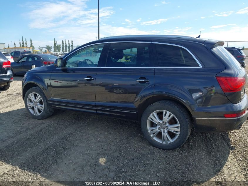 2013 Audi Q7 VIN: WA1VGCFE6DD008781 Lot: 12067282