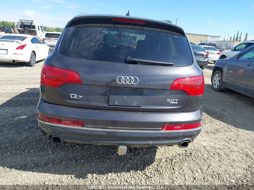 2013 Audi Q7 VIN: WA1VGCFE6DD008781 Lot: 12067282