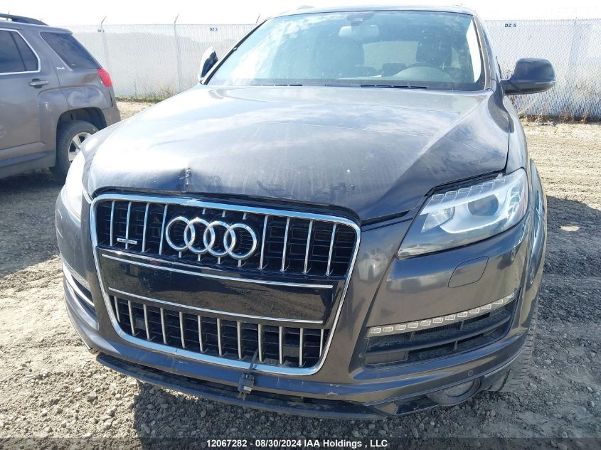 2013 Audi Q7 VIN: WA1VGCFE6DD008781 Lot: 12067282