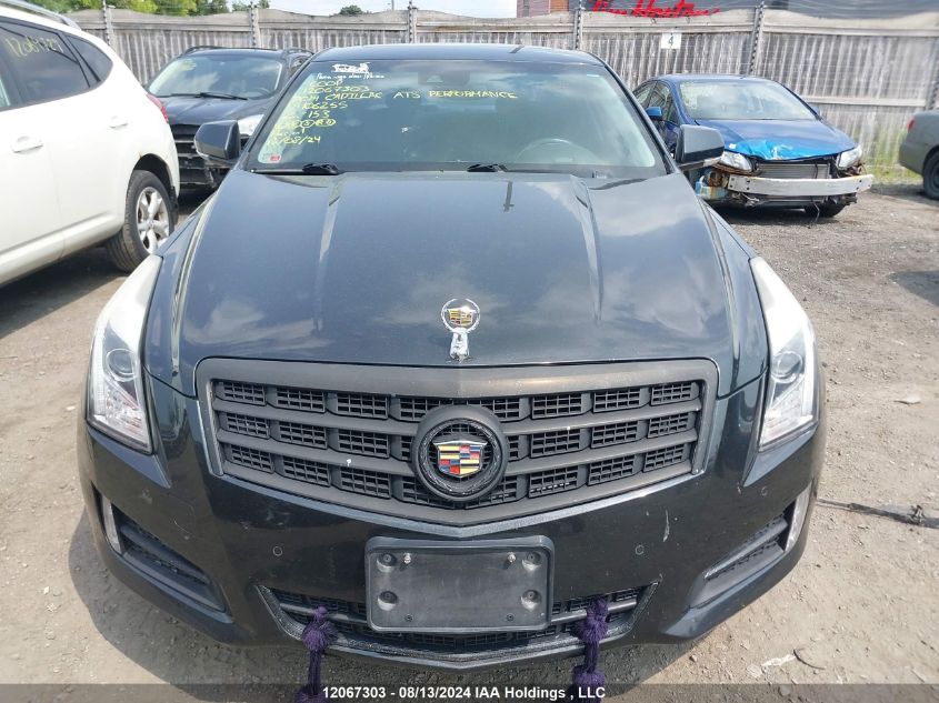 2014 Cadillac Ats Performance VIN: 1G6AJ5SX9E0106255 Lot: 12067303