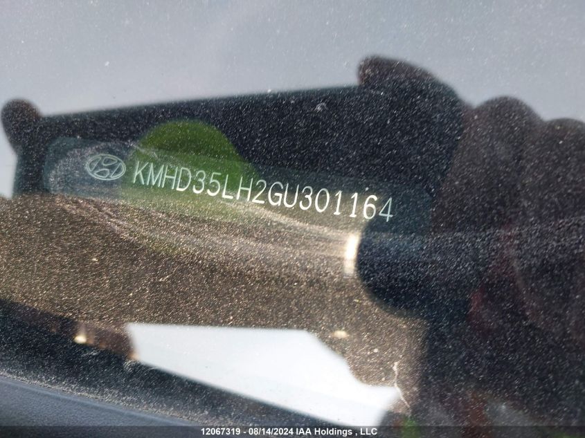 2016 Hyundai Elantra Gt VIN: KMHD35LH2GU301164 Lot: 12067319