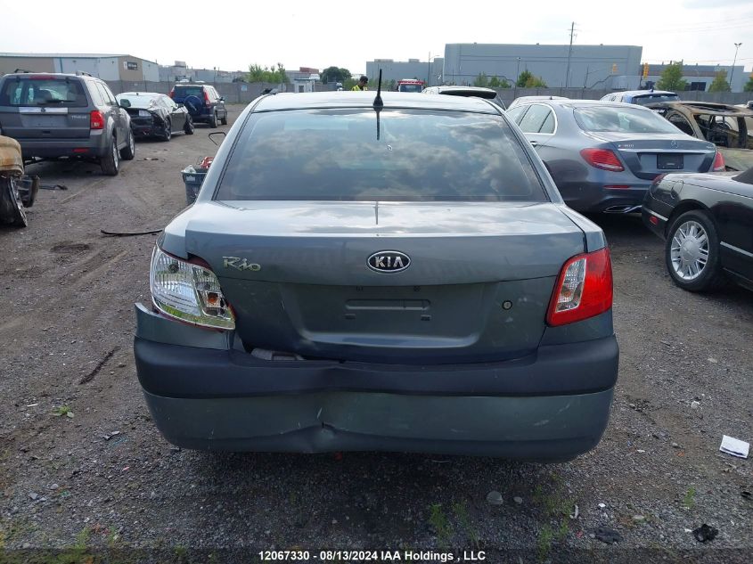 2009 Kia Rio Lx/Sx VIN: KNADE223X96542901 Lot: 12067330