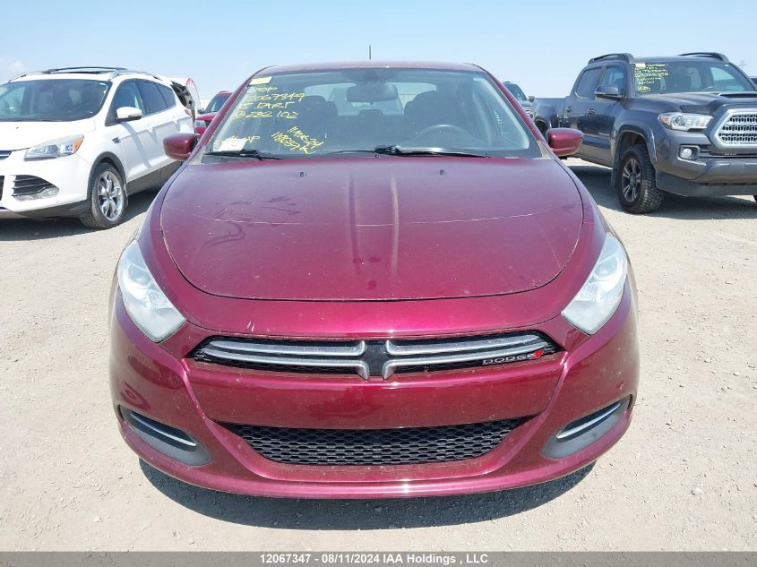 2015 Dodge Dart Aero VIN: 1C3CDFDH9FD282102 Lot: 12067347