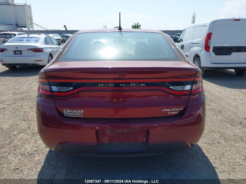 2015 Dodge Dart Aero VIN: 1C3CDFDH9FD282102 Lot: 12067347