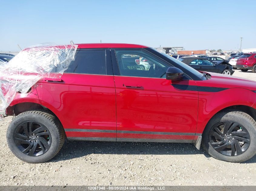 2022 Land Rover Range Rover Evoque VIN: SALZJ2FX2NH173136 Lot: 12067348