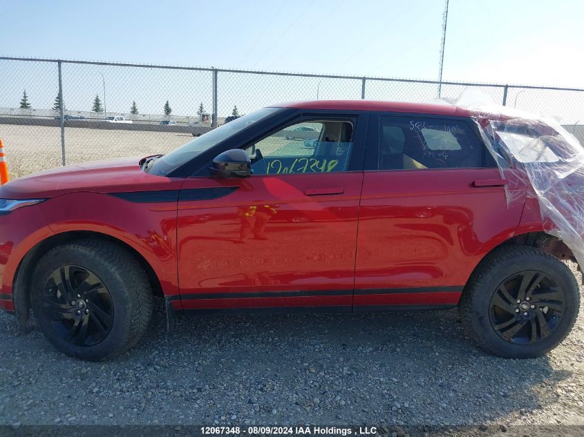 2022 Land Rover Range Rover Evoque VIN: SALZJ2FX2NH173136 Lot: 12067348